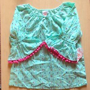 Girls Woven Top NWT